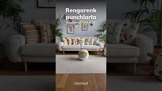 Hayatına renk kat normod kırlent punch dekorasyon interiordesign homedecor design [upl. by Miarhpe]