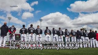 Tribe spring training schedule [upl. by Ehctav]