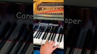 Amazing  Careless Whisper on Piano 🎹🎶 shorts [upl. by Bamby156]