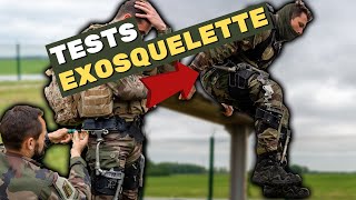 Lexosquelette  une réalité pour les commandos parachutistes du 1er RCP [upl. by Ateuqal852]