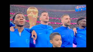 England National Anthem vs USA  FIFA World Cup Qatar 2022 [upl. by Bina]