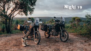 OffRoad Motorcycle Camping in the Remote Wilderness  Reconnect with Nature [upl. by Nonnahc]