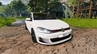 Volkswagen Golf  Realistic Driving  BeamNGDrive  This Mod ABSOLUTELY AMAZING [upl. by Saunder]