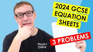 3 Problems with the 2024 GCSE Physics Equation Sheets [upl. by Ahsienot183]