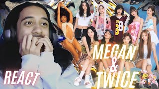 REACT Megan Thee Stallion  Mamushi Remix feat TWICE SIMPLESMENTE NÃO REAJO [upl. by Ashly]