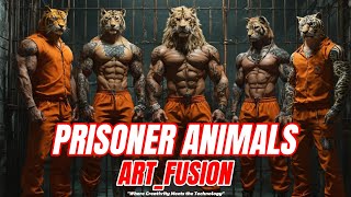 PRISONER ANIMALS 🐯 🐿️🐘🐫 [upl. by Aremahs]