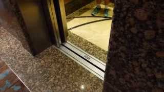 Fujitec Traction Elevator at Vancouver Marriott Pinnacle Downtown Hotel in Vancouver BC [upl. by Denyse]