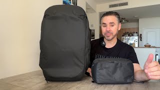 Peak Design Travel Backpack 30L amp Wash Pouch  First Impression  Weekend Observations [upl. by Xam557]