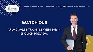 Aflac Sales Training Webinar in English Preview [upl. by Annert311]