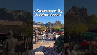 4 MustTry Restaurants in Sedona 🌵🍴 SedonaEats FoodieFinds ArizonaAdventures sedona [upl. by Nahamas]