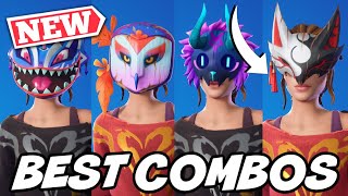 BEST COMBOS FOR NEW HAVEN SKIN ALL MASK STYLES  Fortnite [upl. by Lathrope437]