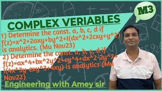 Analytic Function Constant Value Finding [upl. by Yartnod886]