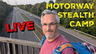 Stealth Camping On The A1M Motorway [upl. by Parent]