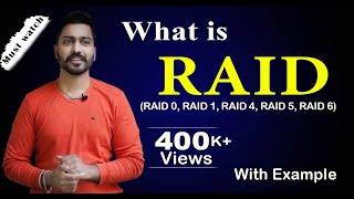 Lec114 What is RAID RAID 0 RAID 1 RAID 4 RAID 5 RAID 6 Nested RAID 10 Explained [upl. by Nilrah]