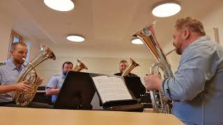 quotBajazzoquot als TenorhornTrio 📯Alexander Wurz Ausbildungsmusikkorps der Bundeswehr 🥳🤗📯🎶🎼 [upl. by Heida]