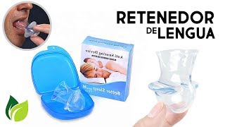 Dispositivo Retenedor de Lengua Anti Ronquidos Apnea Obstructiva del Sueño  DERMASTORE Argentina [upl. by Atirehc]