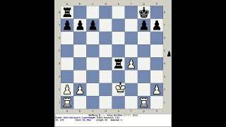 Mellberg B vs Ivkov Borislav  World Chess U20 Qual A 1953 Copenhagen Denmark [upl. by Flaherty]