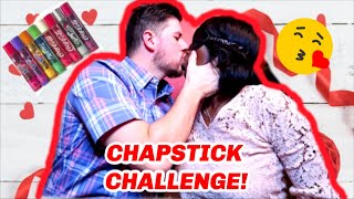 CHAPSTICK CHALLENGEINTERRACIAL COUPLEIT GOT SPICY [upl. by Herc]