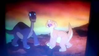 The Land Before Time 1988 Littlefoot Vs Cera Swedish [upl. by Oileve]