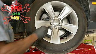 Dodge challenger front brake job [upl. by Nepean]