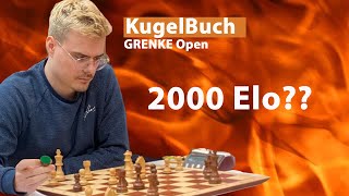 quotWir spielen 9 Runden Ich dachte nur 7quot Streamer KugelBuch beim GRENKE Chess BOpen [upl. by Ahsekam]