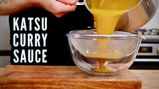 Katsu Curry Sauce Recipe [upl. by Fayth991]