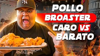 VERSUS DE POLLO BROASTER CARO VS BARATO 🍗🤑 [upl. by Ajidahk]