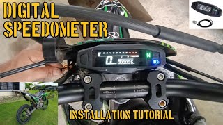 DIGITAL SPEEDOMETER Complete Installation Tutorial [upl. by Moritz]