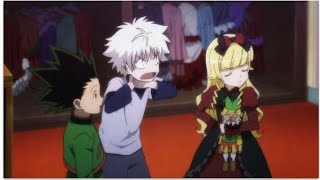 hunter X hunter killua and retz fighting for 1 minutes 40 seconds [upl. by Letnwahs137]