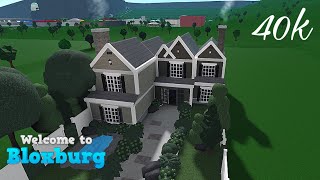 40k bloxburg house build2024PART1 [upl. by Natala522]