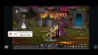 AQW best enhancement for Chaos Avenger is smite forge 78k high damage no potion [upl. by Keli]