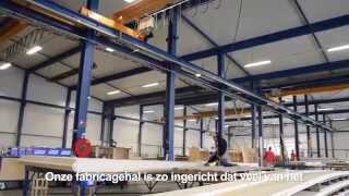 Vadeko  Montage amp fabricage prefab houtskeletbouw dak  deel 1 [upl. by Higgs]