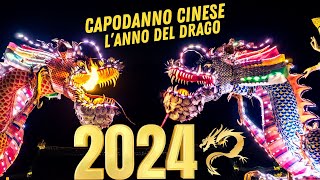 BANGKOK  capodanno CINESE 2024 lanno del DRAGO [upl. by Alul]