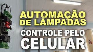 Acionamento de lâmpadas via placa Bluetooth de automação residencial [upl. by Nayr338]