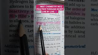 54HYDROCARBONS ALKENES  ADDITION OF HYDROGEN HALIDES ORGANIC CHEM NCERT DREAM AIIMS DELHINEET [upl. by Anirbys]