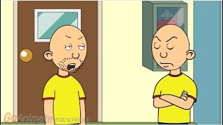 Adult Caillou goes back in time to make Kid Caillou behave goanimate cringe [upl. by Beniamino]