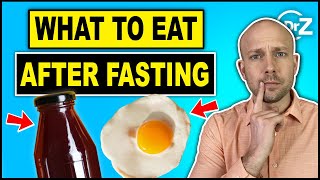 What to Eat AFTER Fasting  Break Your Fast Right [upl. by Statis]