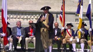 George Washington speaks about Polish amp US hero Thaddeus Kosciuszko [upl. by Raycher202]