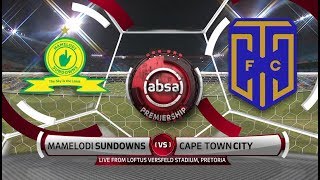 Absa Premiership 201819  Mamelodi Sundowns vs Cape Town City [upl. by Studnia912]