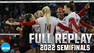 Louisville vs Pitt 2022 NCAA volleyball semifinals  FULL REPLAY [upl. by Chandal]