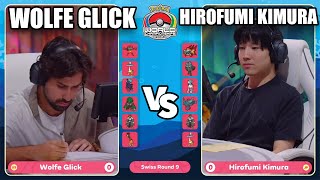 Round 9  Wolfe Glick vs Hirofumi Kimura  2024 VGC World Championships [upl. by Daus]