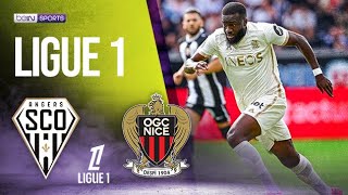 Angers vs Nice  LIGUE 1 HIGHLIGHTS  090124  beIN SPORTS USA [upl. by Stephana]