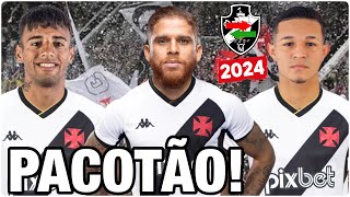 PACOTÃO DE REFORÇOS DO VASCO PARA 2024 [upl. by Evvie]