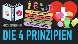 Die 4 Prinzipien der Medizinethik nach Beauchamp amp Childress [upl. by Athalie]