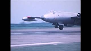 The most impressive lineup of English Electric Canberra aircraft ever rare footage [upl. by Turk333]