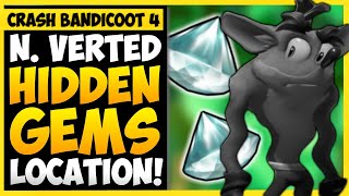 Crash Bandicoot 4  All Inverted Hidden Gems Locations N Verted Mode Gems  Crash 4 Tips amp Tricks [upl. by Dicks560]