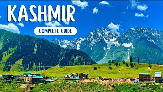 Kashmir Tour Complete Guide All Information About Kashmir Trip  Kashmir Vlog  Musafir8301 [upl. by Gabel]