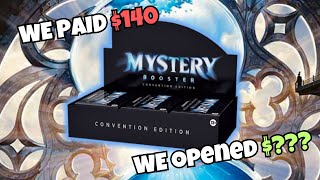 MTG Mystery Booster Box Opening Can we beat the box [upl. by Herrick]