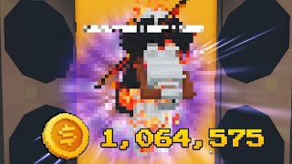 Spending 1000000 Coins in Pixel Tower Defense [upl. by Wiltz]