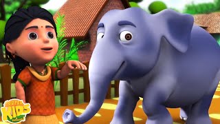 Hathi Raja Kahan Chale मैं तोता  Many More Nursery Rhymes Collection in Hindi [upl. by Alhak]